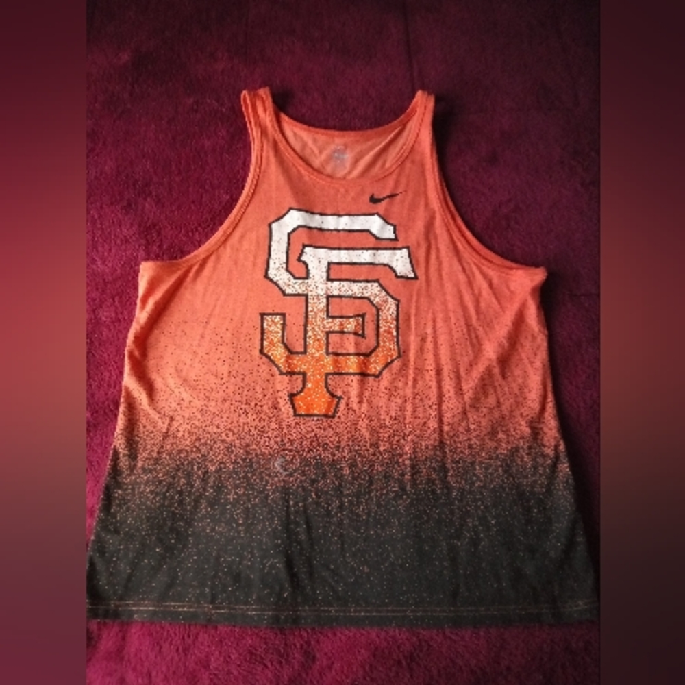 MLB Genuine Merchandise Nike SF Giants Baseball Tank Top/Size XXLg